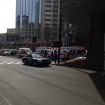 Ambulances were lining the streets.