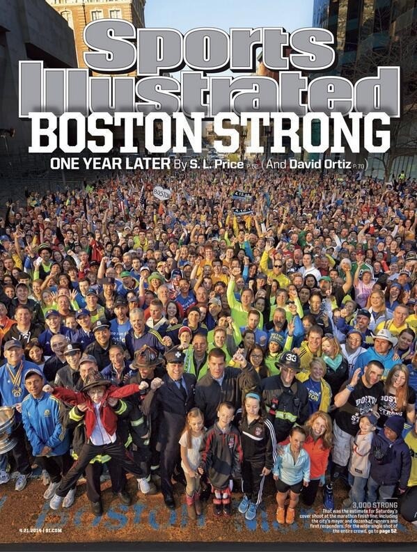 Sports Illustrated Boston Marathon Cover 2014